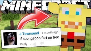 Top 10 WEIRDEST COMMENTS (Minecraft Video Suggestions)