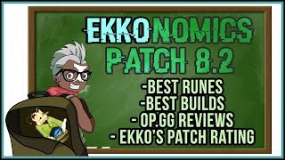 Maxske's Ekko | EKKONOMICS 8.2 ! BEST EKKO RUNES AND BUILDS PATCH 8.2!