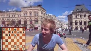 Шахматы на Красной площади. Олег Соломаха - Евгений Новиков. Год спустя.