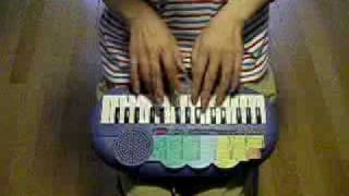 Canon Rock on toy keyboard