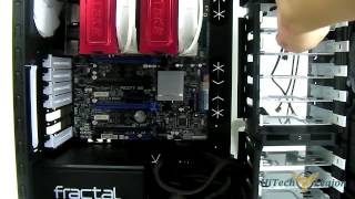 Fractal Design Arc Midi R2 Case - Component Installation Tutorial Guide