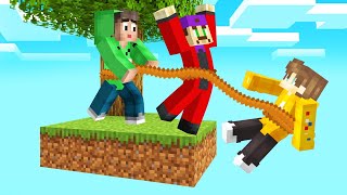 MINECRAFT But You HAVE TO STAY TOGETHER! (Leave = DIE)