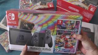 Купил Nintendo Switch - Распаковка