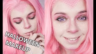 ПРОСТОЙ МАКИЯЖ НА ХЭЛЛОУИН ♡ РУСАЛКА | EASY MERMAID HALLOWEEN MAKEUP TUTORIAL