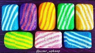 Cutting dry soap cubes. Satisfying video ASMR. Relaxing Sounds, no talking