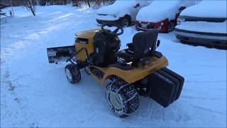 Kohler/Newer small Engine Oil drain pipe Repair  (cub cadet xt1 tractor)