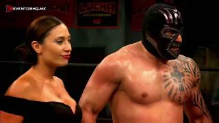Lucha Underground Ricky Mandel VS Mil Muertes (Con Catrina) 12 Noviembre 2014