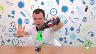 Секреты фокусов. Летающий стакан с газировкой
