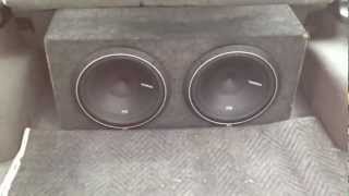 2 12" Rockford Fosgate P2s