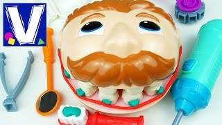 Плей До мистер Зубастик Играем в стоматолога c Плей До Зубастик PlayDoh Dr. Drill and Fill