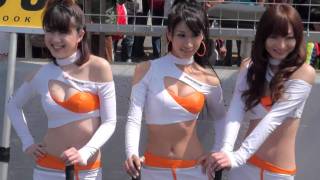 2010 スーパーGT 第二戦 岡山 レースクイーン大集合！決勝日