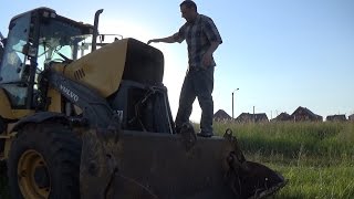 Экскаватор-погрузчик Volvo BL71, Обзор, тест-драйв