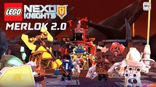 Jestro, Scourges and Lava Monsters | LEGO Nexo Knights: Merlok 2.0 Full Story