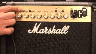 Marshall MG-15 FX (CFX) Tanıtımı