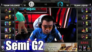 TSM vs Liquid | Game 2 Semi Finals S5 NA LCS Summer 2015 Playoffs | Team Solomid TSM vs TL G2