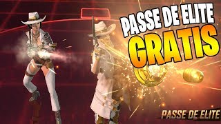 PASSE DE ELITE PISTOLEIROS DE GRAÇA - A GARENA É GENTE BOA!! - #100K FREE FIRE