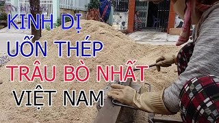 Uốn Thép Đai Công Trường Thi Công Thực Tế