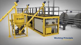 MARINI modiFALT Polymer Modified Bitumen (PMB) Plant Animation