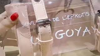 Bolsa Doce Cor Transparente de Ombro