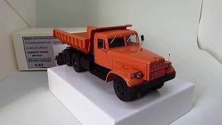 Обзор модели КрАЗ-256Б1 от мастерской Kherson Model в масштабе 1/43