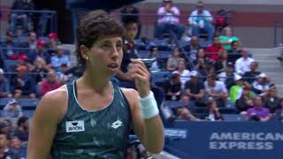 WATCH: Highlights Venus Williams def. Carla Suarez Navarro, 6-3, 3-6, 6-1 @USOpen