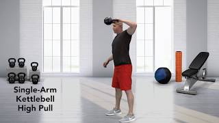 How to do a Single-Arm Kettlebell High Pull
