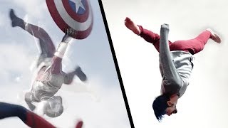 Stunts From Captain America: Civil War In Real Life