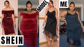 SHEIN PLUS SIZE HAUL (Me vs. The Model) | Plus Size Fashion
