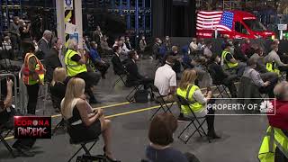 Heboh! Trump Kunjungi Pabrik Ford Tanpa Masker