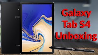 Samsung Galaxy Tab S4 Unboxing - Feels Great But Seems Too Expensive - YouTube Tech Guy
