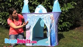 (JOUET) Tente Château La Reine des Neiges de Worlds Apart - Démo Jouets