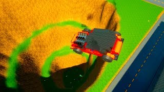Building Cars Falls Crashes #12 | Brick Rigs