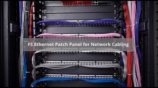 Cat5e/Cat6 Patch Panel and Blank Ethernet Patch Panel | FS