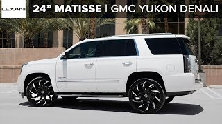 GMC Yukon Denali on 26" Matisse MBT Finish Lexani Wheels