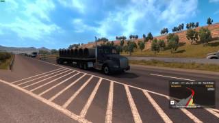 Peterbilt 389 N14 Cummins, El Centro to Oxnard -  American Truck Simulator