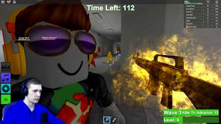 ЗОМБИ Апокалипсис в ROBLOX Зомби ЗАХВАТИЛИ ПЛАНЕТУ в Роблокс FFGTV выживаем с Зомби Zombie Rush