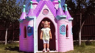 Строим СУПЕР ЗАМОК ПРИНЦЕССЫ Большой Игрушечный Домик Для Девочек Disney Princess Play Castle Toys