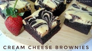 Cream Cheese Brownies Lembut & Super Yummy | Cream Cheese Brownies Recipe
