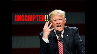 President Donald Trump goes COMPLETELY UNSCRIPTED at Speech to GOP donors in Ohio