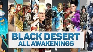 BLACK DESERT ALL AWAKENINGS WEAPONS 1080P 60FPS