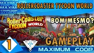 ROLLERCOASTER TYCOON WORLD #1 - SERÁ TÃO BOM QUANTO OS ANTERIORES? / PT-BR 1080p