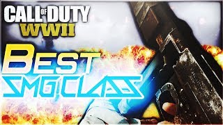 COD WW2 BEST "SMG" Weapon! Call of Duty Class Setup M1928 "THOMPSON"