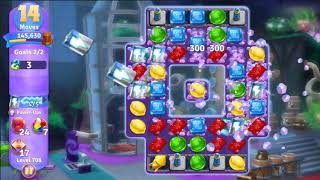 Wonka's World of Candy Level 708 - NO BOOSTERS + FULL STORY ? | SKILLGAMING ✔️
