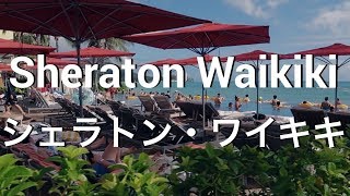 【シェラトン・ワイキキ ホテルビュー】ハワイ旅行 ハワイ観光 ワイキキビーチ インフィニティプール | Sheraton Waikiki | Waikiki Honolulu Hawaii