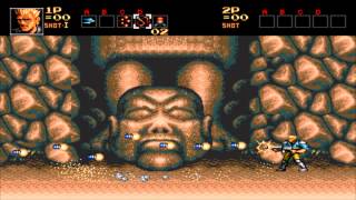 [SEGA] Contra: Hard Corps [Alien And Colonel Fusing] Прохождение / Walkthrough