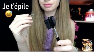 [ASMR] Roleplay -  Je t'épile et te maquille les yeux - attention personnelle