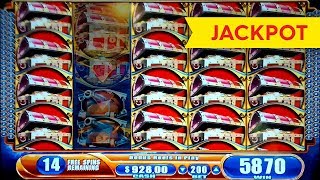 JACKPOT HANDPAY! Pirate Ship Slot - $10 Bet - RETRIGGER Bonus, INCREDIBLE!