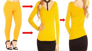 3 IDEAS to RECYCLE OLD Clothes - 3 Ideas Para Reciclar Ropa Vieja