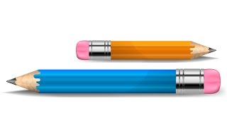 Pencil in Adobe illustrator / Как рисовать векторную графику / Уроки