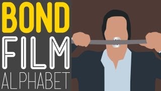 James Bond Characters A-Z - Goldfinger Jaws Moneypenny Xenia Onatopp James Bond Film Alphabet HD
